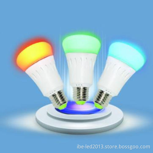 12,000,000 kinds of color RGB Bulb 650lm LED  light  with unique desig